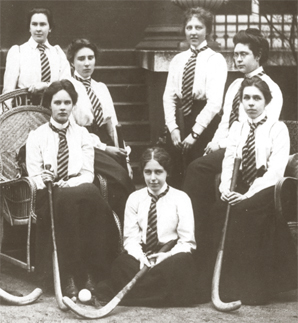 Westfield College Hockey Team, 1902-1903.